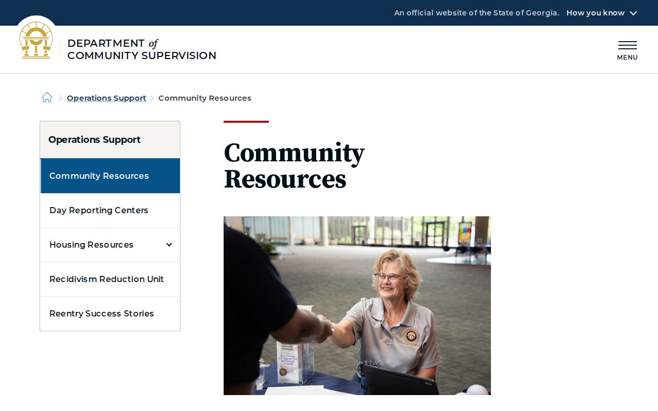 Macon Transitional Center release DCS community resources