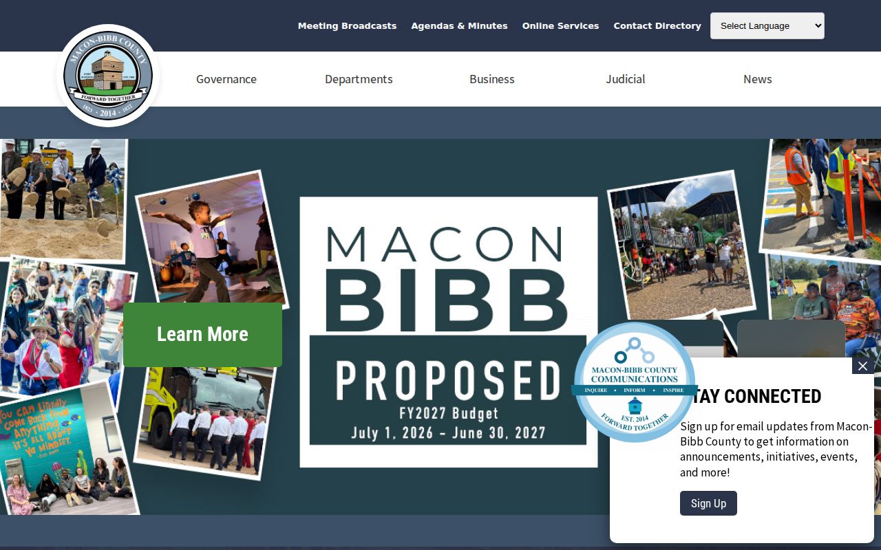 Bibb County Community Service Center work-release local records source